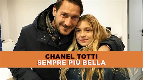 chanel totti anni|francesco totti figlia.